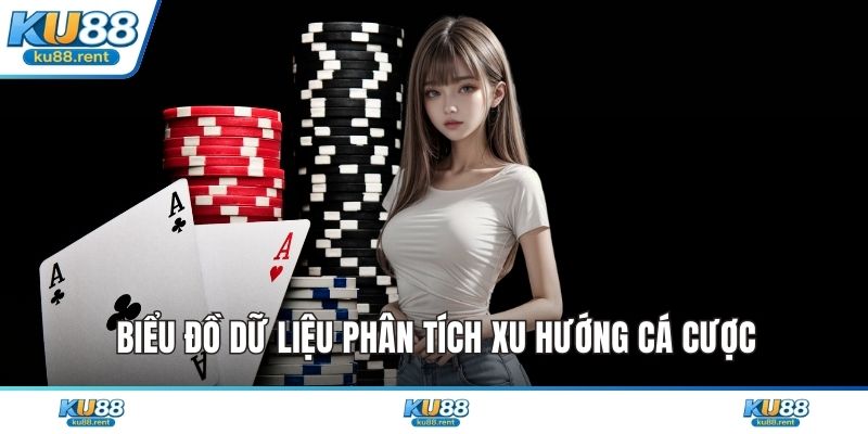 Biểu đồ dữ liệu phân tích xu hướng cá cược